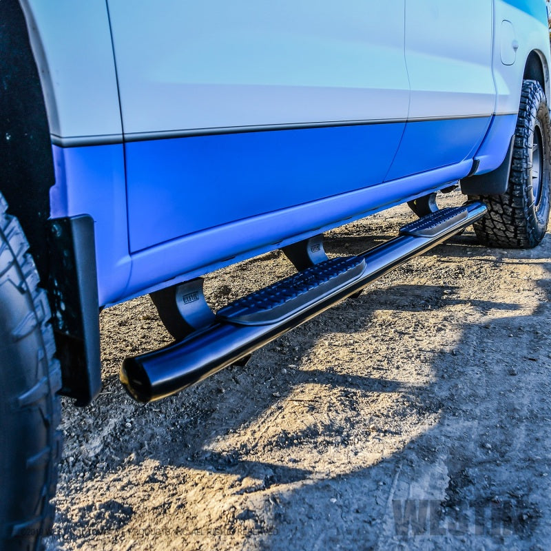 Westin Chevrolet Silverado/Sierra 1500 Crew Cab Non LD PRO TRAXX 5 Oval Nerf Step Bars - Black
