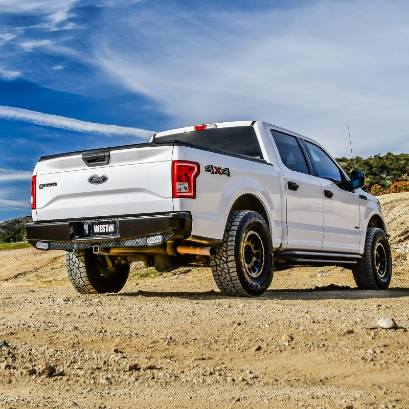 Westin 15+ Ford F-150 HDX Bandit Rear Bumper - Black