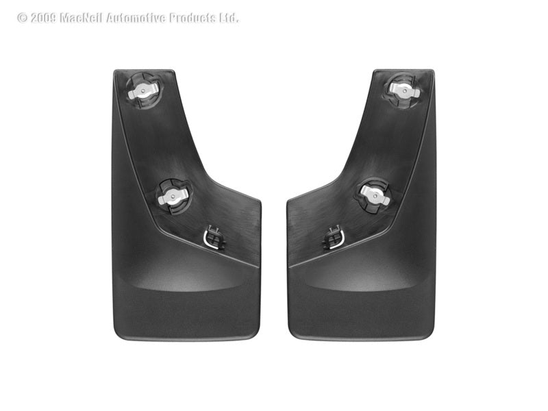 WeatherTech GMC Sierra No Drill Mudflaps - Black