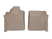 Load image into Gallery viewer, WeatherTech Toyota Sequoia Front FloorLiner HP - Tan