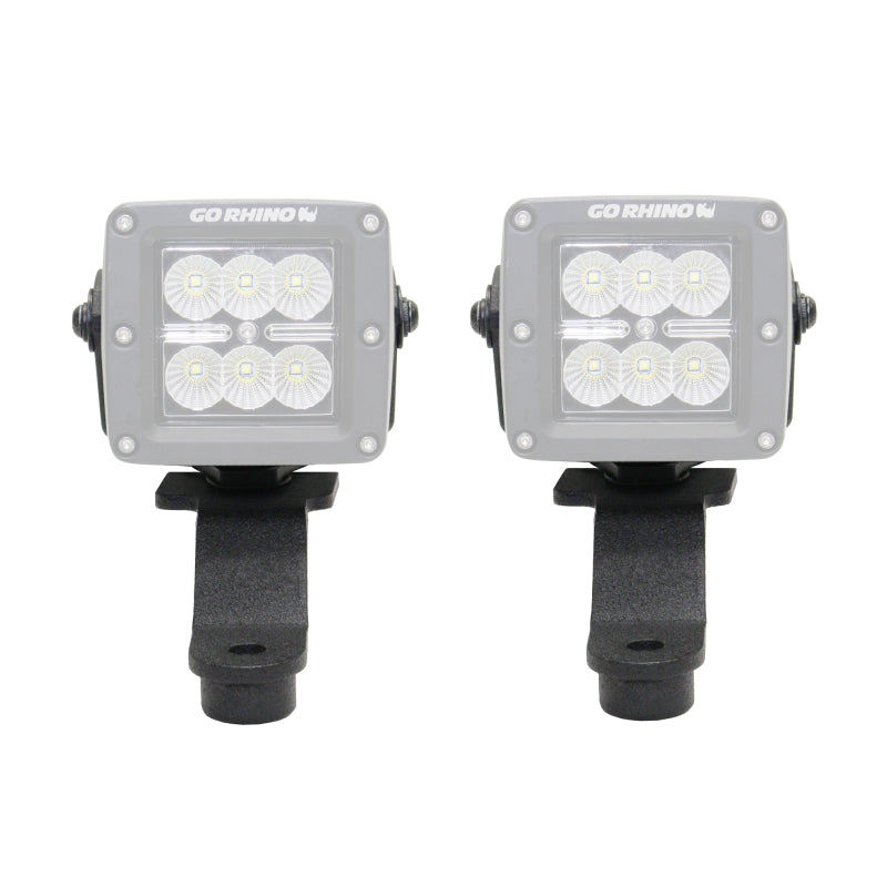 Go Rhino Jeep Wrangler JL/JLU/Gladiator JT Light Mount - 3in Cube