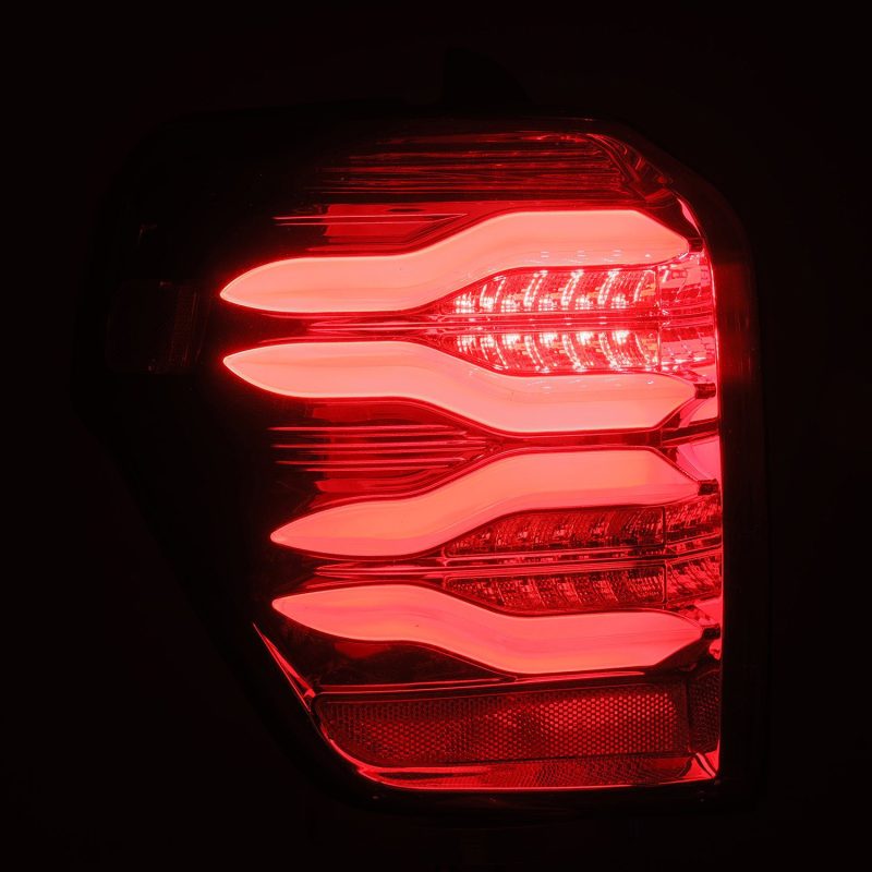 AlphaRex 10-22 Toyota 4Runner PRO-Series LED Tail Lights Red Smoke