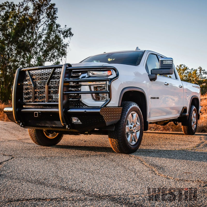Westin 20+ Chevrolet 2500/3500 HDX Bandit Front Bumper - Black