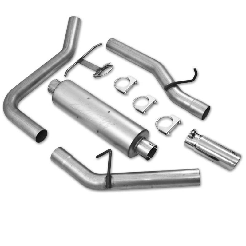 MBRP Ford F-250/F-350 5.4L V8/6.8L V10/6.2L V8 CC-SB/EC-LB 3in Cat Back Single Side Exit Alum
