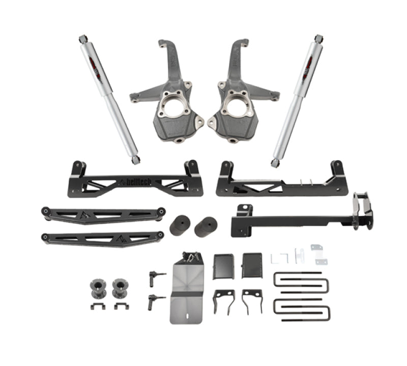 Belltech Chevrolet Silverado / GMC Sierra 1500 4WD 6in Suspension Lift Kit w/ Shocks