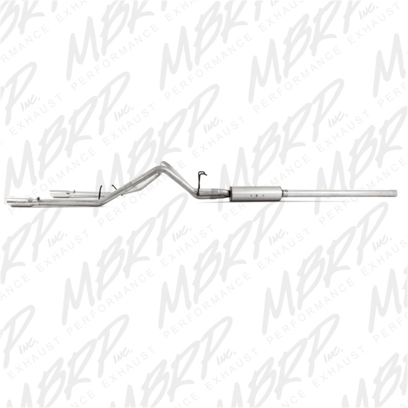 MBRP Dodge Ram Hemi 1500 5.7L SC/CC-SB Cat Back Dual Split Rear