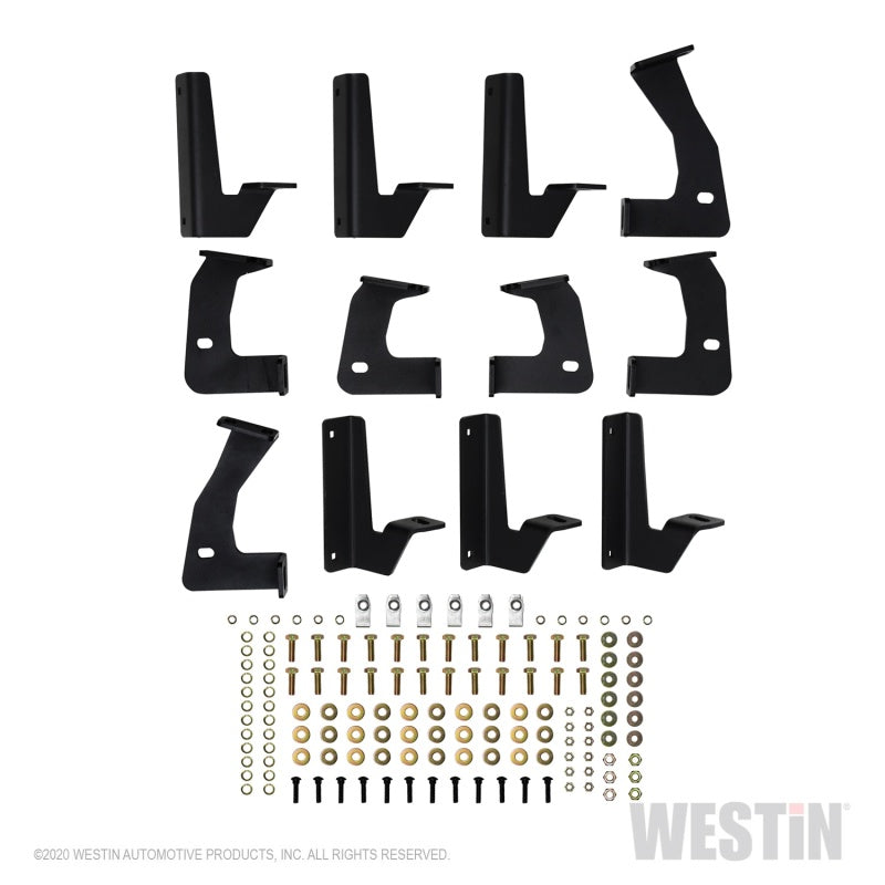 Westin Jeep Gladiator HDX Drop Nerf Step Bars - Textured Black