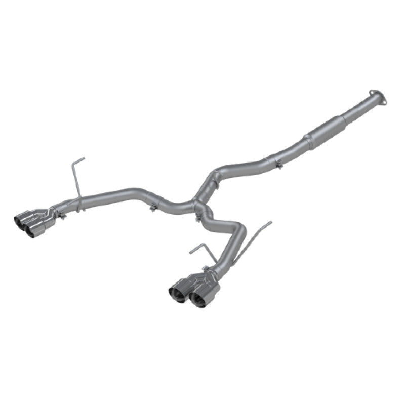 MBRP Subaru WRX 2.0L/STI 2.5L 3in Dual Split Rear Exit w/ 3.5in Tips - T304 (Race Version)