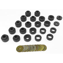 Load image into Gallery viewer, Rugged Ridge Body Mount Kit Black Jeep Wrangler YJ