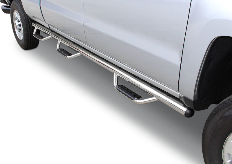 Go Rhino Dodge Ram 1500 Dominator D3-1 Piece SideSteps - W2W - SS