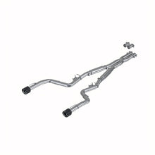 Load image into Gallery viewer, MBRP Charger 5.7/6.1/6.4L 3in Dual Rear Exit SS Catback Exhaust w/ Carbon Fiber Tips