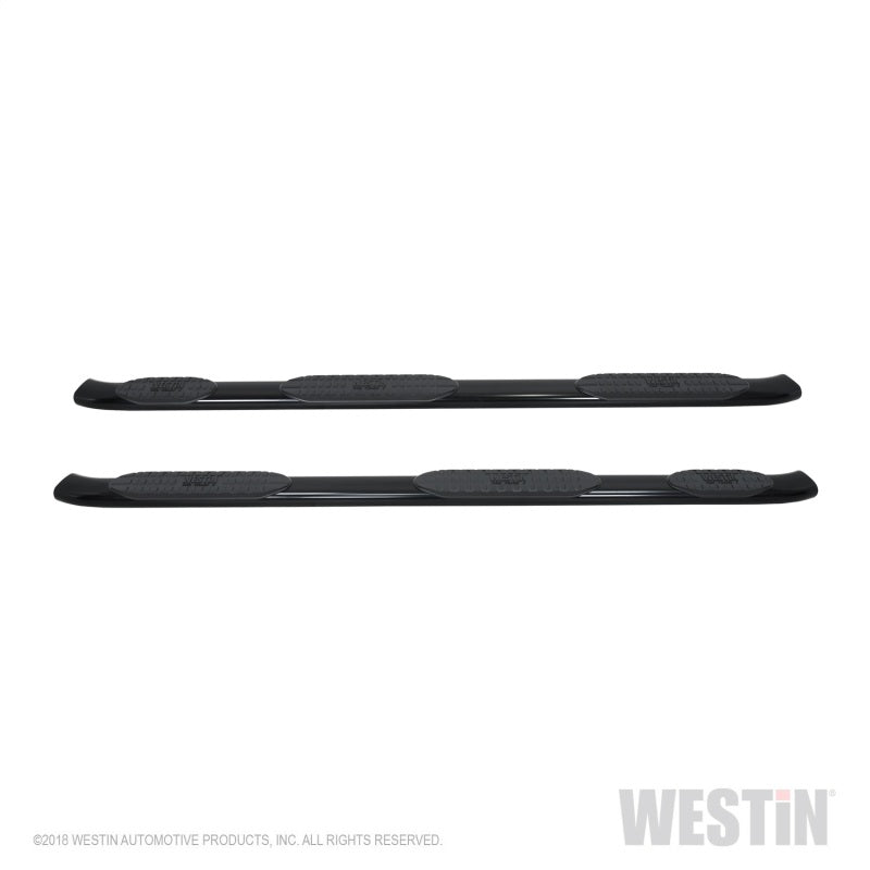 Westin Chevrolet Silverado/Sierra 1500 CC (5.5ft) PRO TRAXX 5 WTW Oval Nerf Step Bars - Black