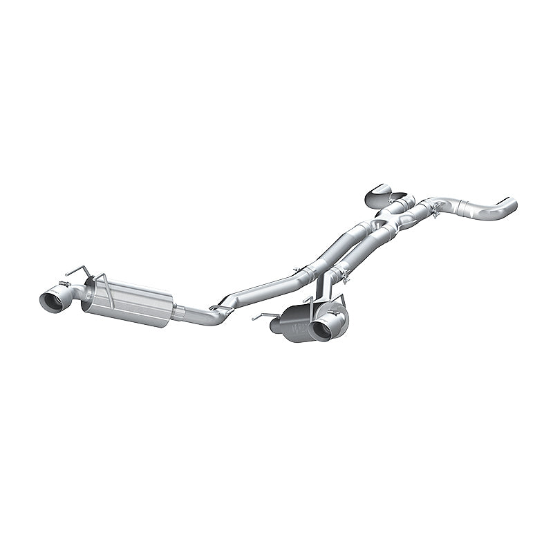 MBRP Chevrolet Camaro V6 3.6L Dual Cat Back Round Tips   (11 Conv. MUST purchase mbrpAD1710)