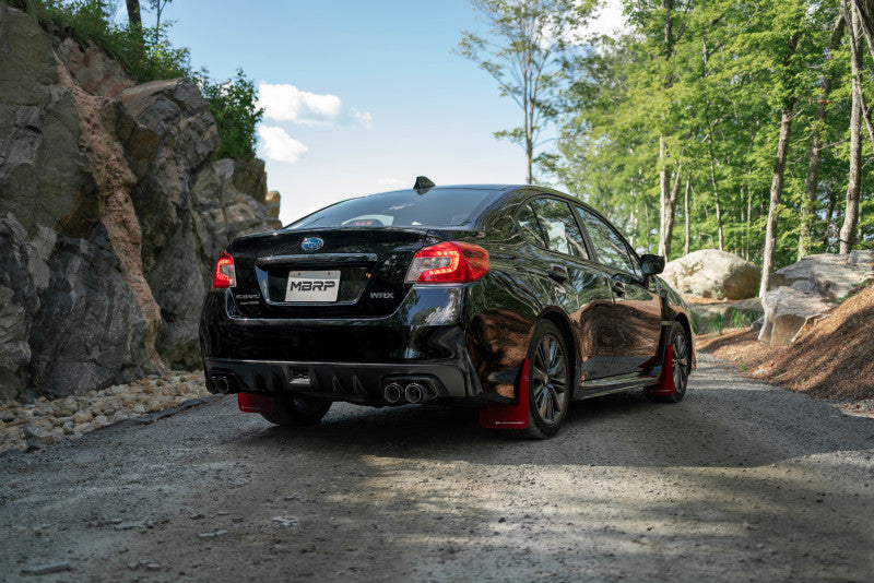 MBRP Subaru WRX 2.0L/STI 2.5L 3in Dual Split Rear Exit w/ 3.5in Tips - T304 (Race Version)