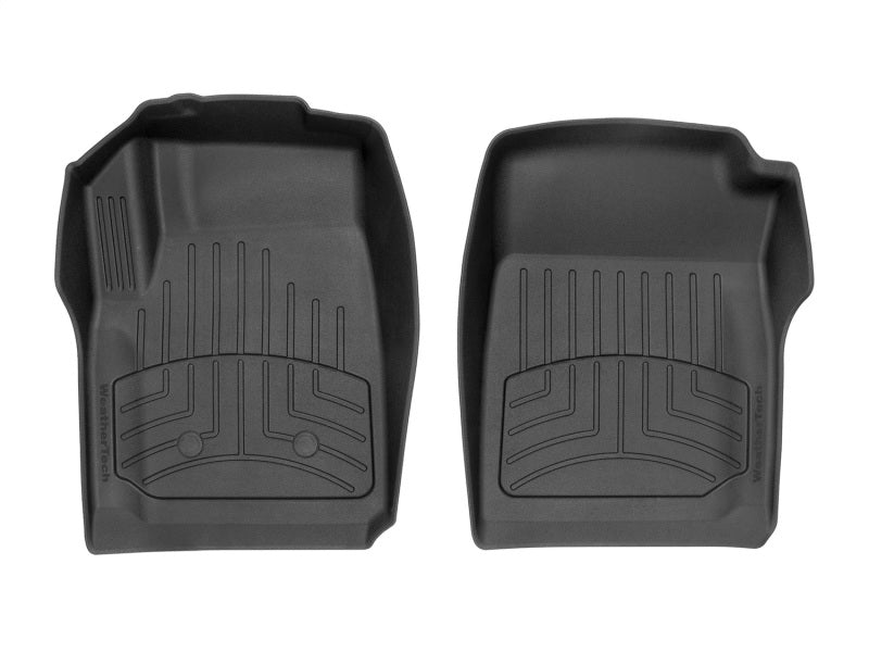 WeatherTech Chevy Colorado Extended Crew Cab Front Floorliner HP - Black