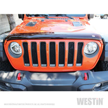 Load image into Gallery viewer, Westin Jeep Wrangler JL Wade Platinum Bug Shield - Smoke