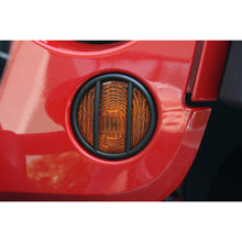 Load image into Gallery viewer, Rugged Ridge Jeep Wrangler JK Black Turn Signal Euro Guards