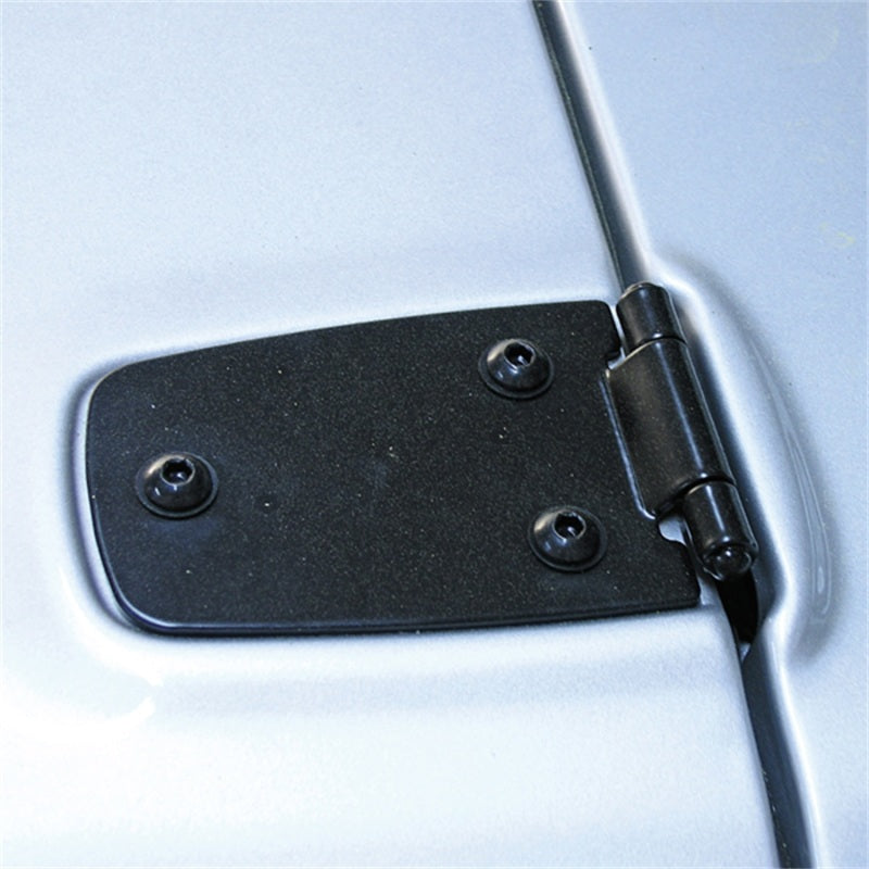 Rugged Ridge Jeep Wrangler Black Hood Hinges